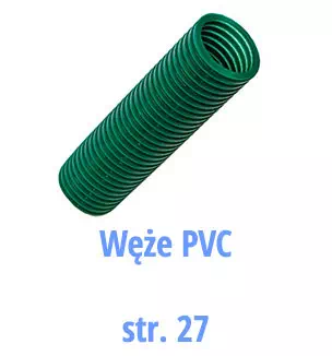 Węże PVC - katalog firmy Vega 2022 r